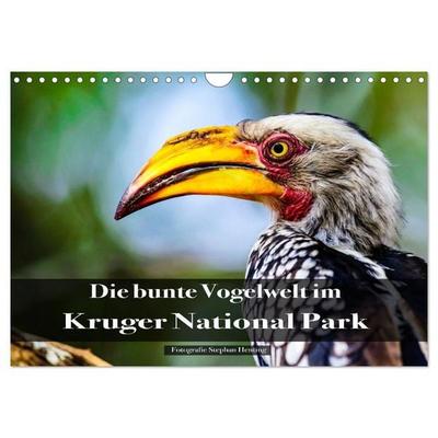 Die bunte Vogelwelt im Kruger National Park (Wandkalender 2027 DIN A4 quer), CALVENDO Monatskalender