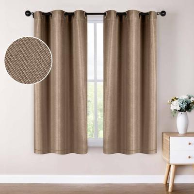 Superior Jaxon Washable Room Darkening Curtains, Set of 2 Panels