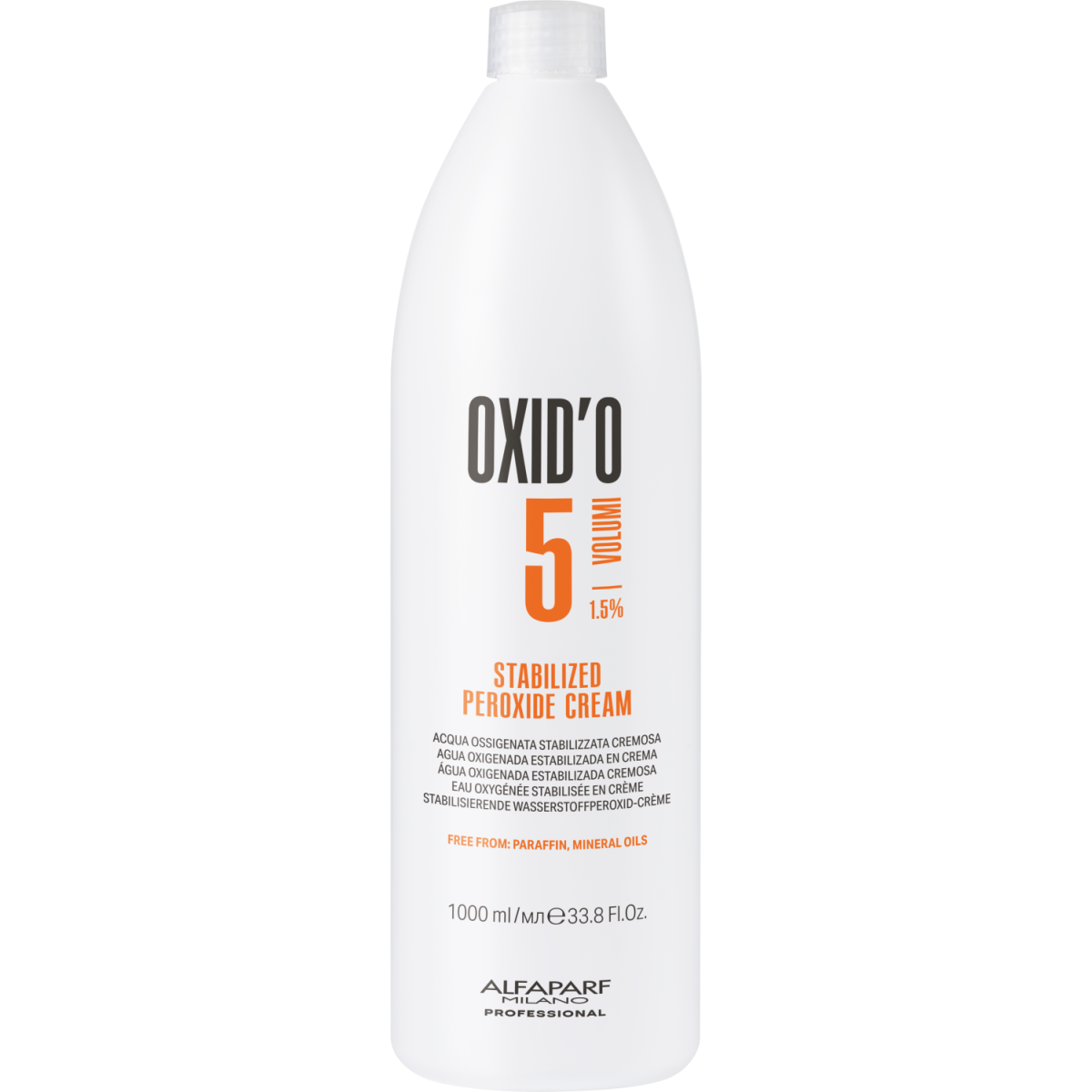 Eino GmbH Alfaparf Milano Oxid'o 5 Vol - 1.5% 1000 ml Entwicklercreme