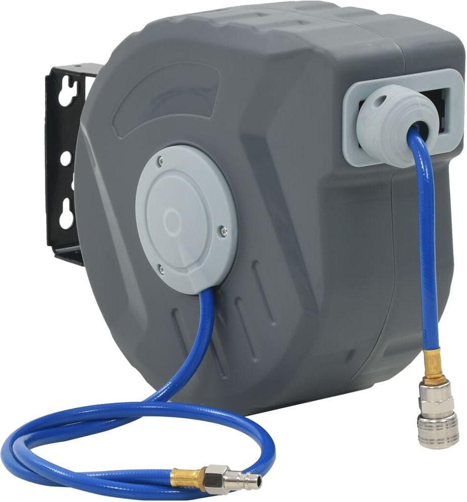 vidaXL Enrouleur automatique de tuyau d'air 1/4" 12 m
