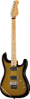 Harley Benton ST-80FR MN HH GSB Gold Sparkle Burst Hochglanz