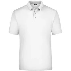 Poloshirt-Piqué Medium "JN020" - XL - white