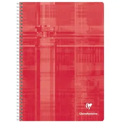 Clairefontaine, Heft + Block, Spiralheft (A4, Liniert)