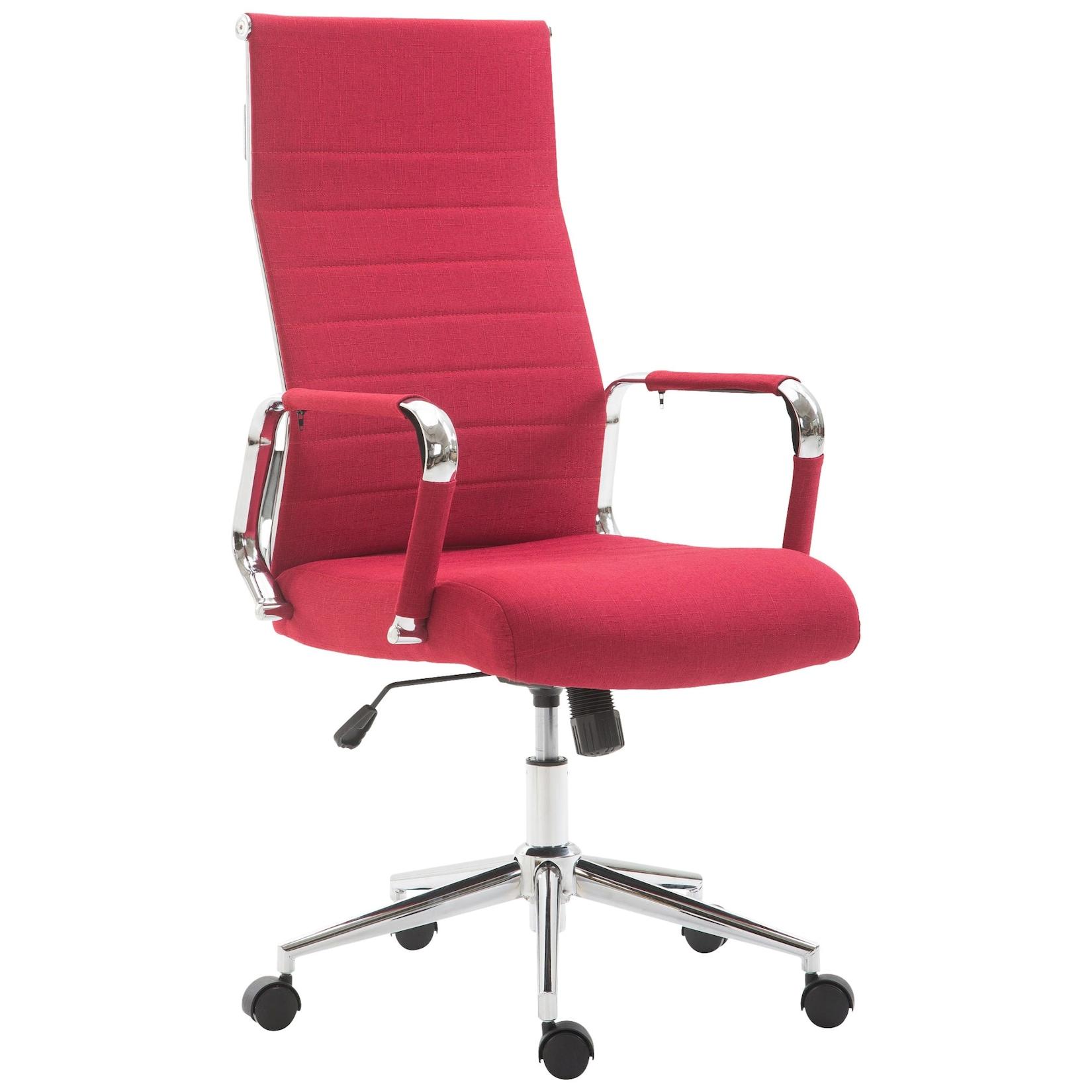 CLP Bürostuhl Kolumbus Stoff I Ergonomischer Chefsessel I Komfort Für Lange Arbeitstage I Robust Und Langlebig Für Gaming Und Home-Office