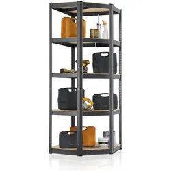 Eckregal Corner Basic 180 x 70 x 40 cm - Grau