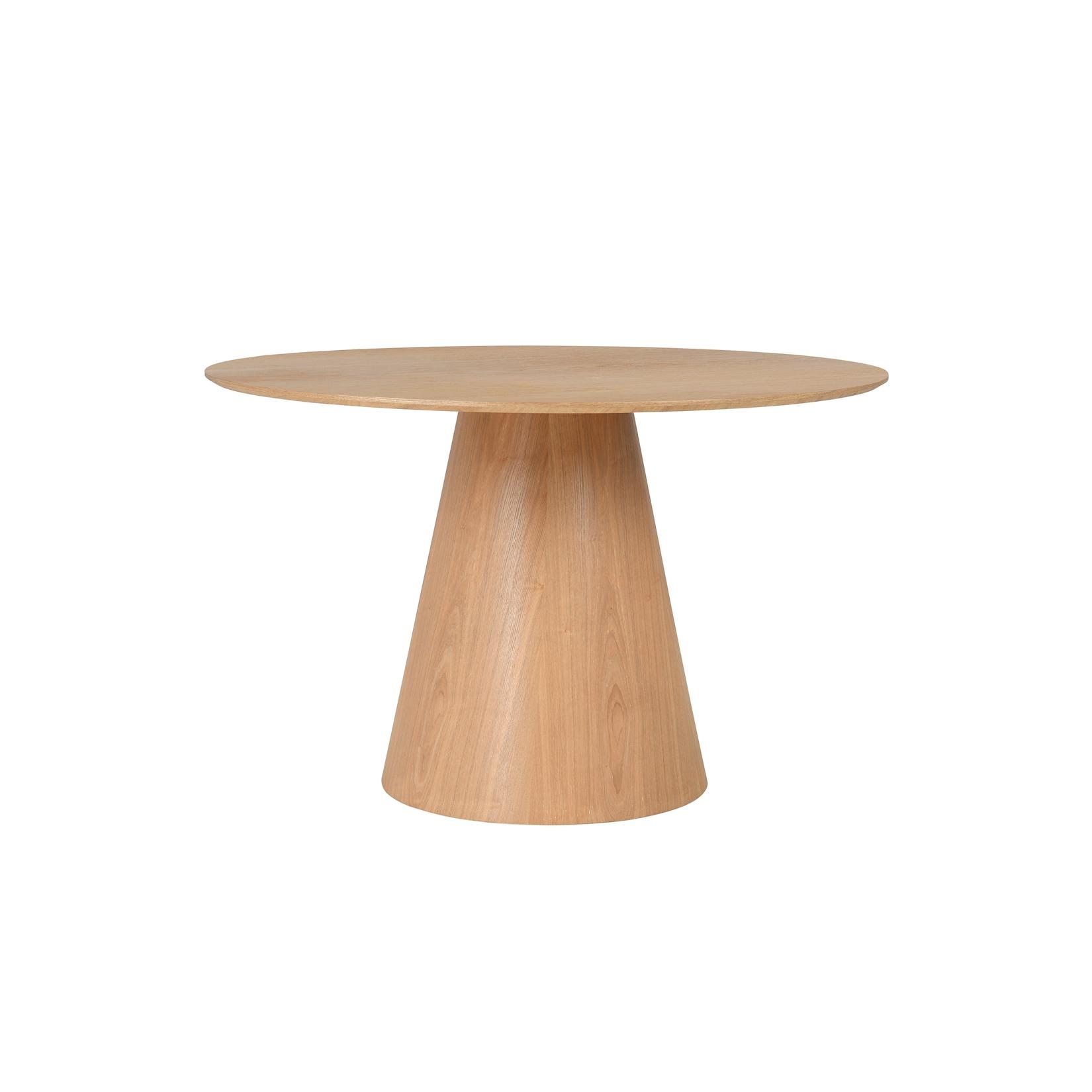 byLIVING Tisch ROND, Breite 120 cm, Eiche natur
