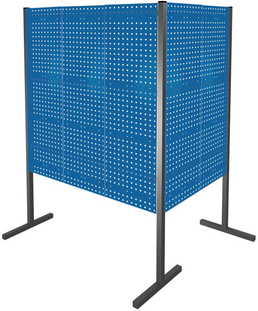 Kappes Trennwand RasterPlan Doppelfeld 90° H1500 mm RAL 5010 5 LP (7226.00.1321)