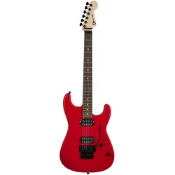 Charvel Pro-Mod San Dimas Style 1 HH FR RW Satin Ferrari Red - E-Gitarre