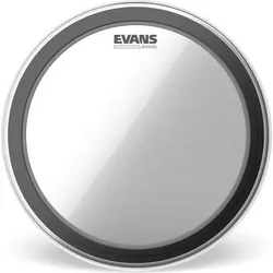 Evans BD22EMAD Clear Emad Bassdrum Fell 22 (Bassdrum), Drumhead, Transparent