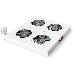 Digitus DN-19 FAN-4-N 19 Zoll 4 x Netzwerkschrank-Lüfter mit Schalter Lichtgrau (RAL 7035)