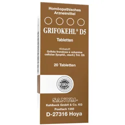 Grifokehl D 5 Tabletten 20 St