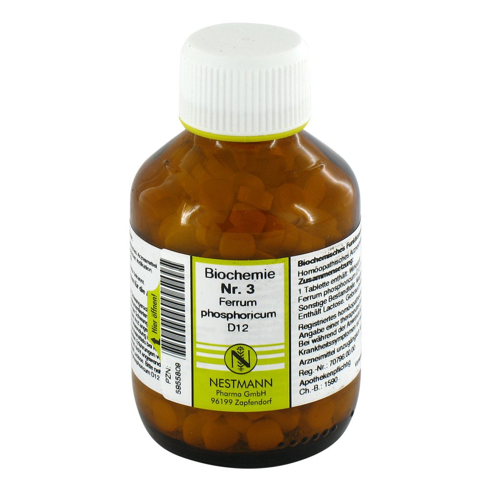 NESTMANN Pharma GmbH Biochemie 3 Ferrum phosphoricum D12 Tabletten 05955809