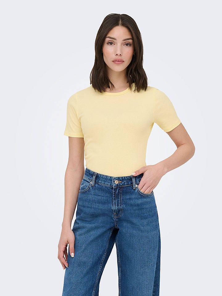 JDY Shirt "Lucky" in Gelb - M
