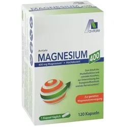 Magnesium 400 mg Kapseln 120 St