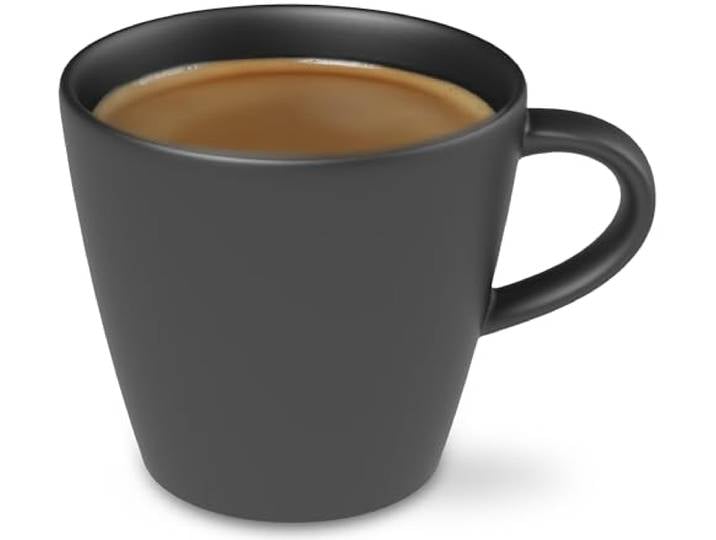 Villeroy & Boch - Manufacture Rock Tasse à moka/expresso\, belle petite tasse noire en porcelaine premium\, résistante au lave-vaisselle