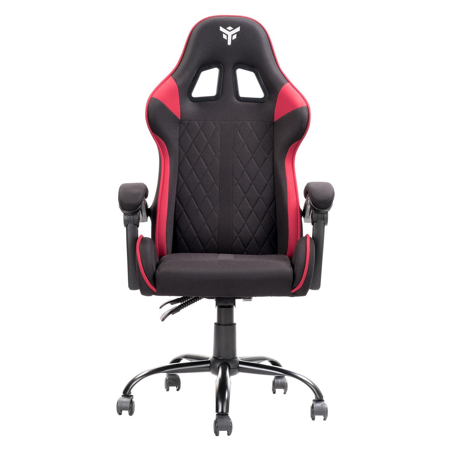 Itek Fauteuil Gamer compatible Rhombus FF10 (Noir/Rouge) (ITCGFF10BR)