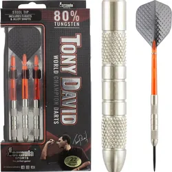Formula Sports Tony David 80% Wolfram Dartset 24g Steeldarts