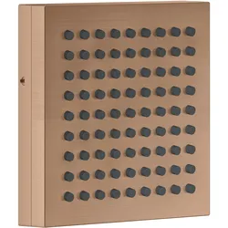 hansgrohe AXOR ShowerComposition Schulterbrause 110/110, 1-jet, 12596310, Farbe: Brushed Red Gold