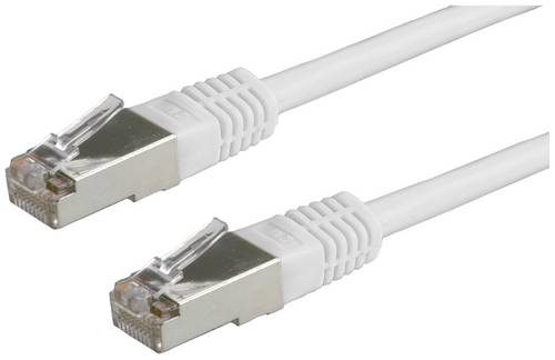 Roline 21.15.0301 RJ45 Patchkabel CAT 5e S/FTP 1.00m Grau 1St.