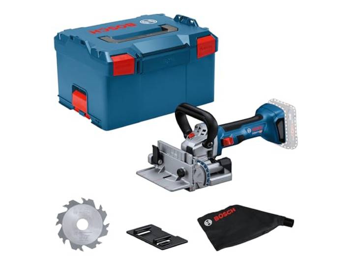 Bosch PRO Fraiseuse à lamelles GFF 18V-22 Lamelleuse sans-fil de grande précision pour des résultats de qualité professionnelle GFF 18V-22 solo L-Boxx