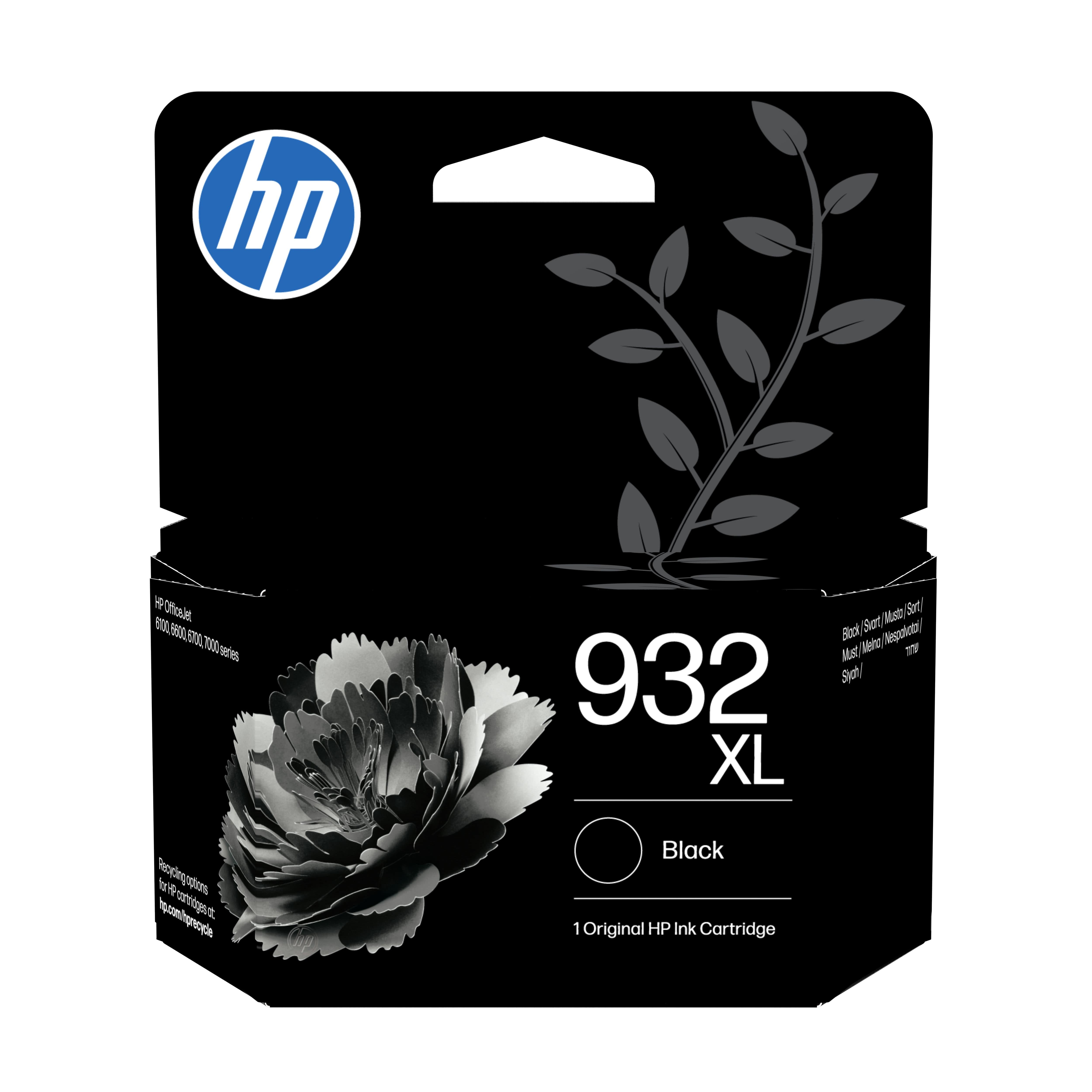 HP Nr.932XL originale Druckerpatronen Schwarz 22,5 ml 1000 Seiten CN053AE