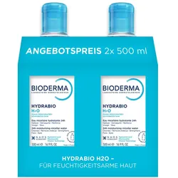 BIODERMA Hydrabio H2O Mizellen-Reinig.lös.Duo 2X500 ml
