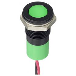 APEM Q14F3CXXG12E LED-Signalleuchte Grün Flush 5 mcd