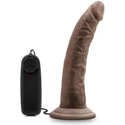 Blush, Vibrator, Dr. Skin Dr. Dave Vibrator mit Saugnapf Schokolade