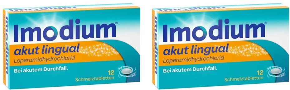 Imodium® akut lingual – Schmelztabletten 2x12stk