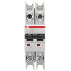 ABB SU202MR-K10 Sicherungsautomat K-Char., 10kA, 10A, 2P, RTT UL 489, Ringkabelanschluss 2CDS272347R0427