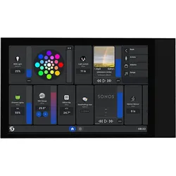 Shelly Wanddisplay, Smart Home Hub, Schwarz
