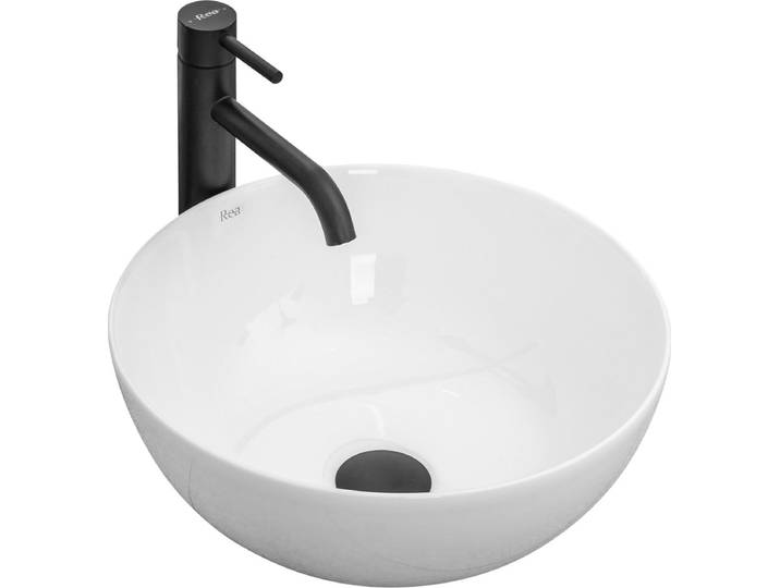 Rea Stella Opzetwastafel Wit 36x36 cm