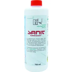 Sanit KalkGranate Entkalker gegen Kalkablagerungen mit Korrosionsschutz, 750 ml Flasche 3008