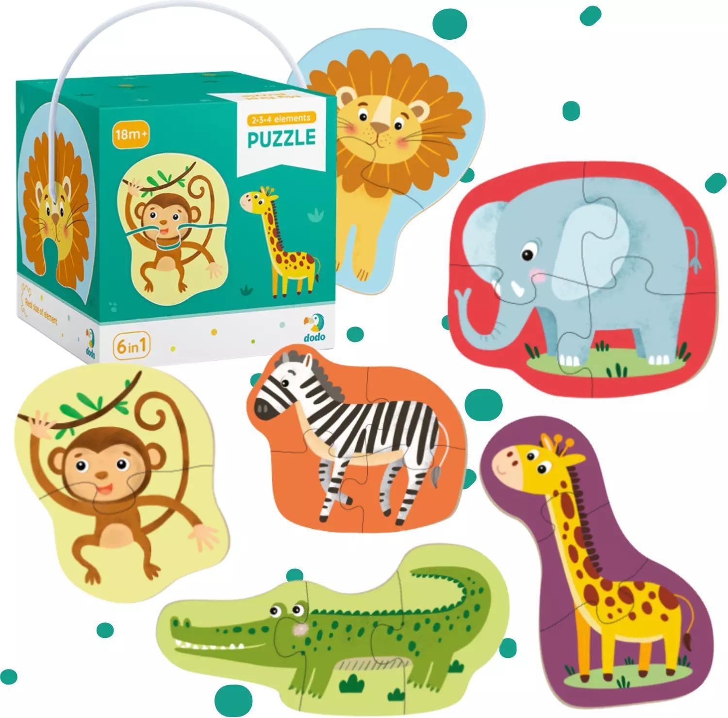 TM Toys DoDo Puzzel in diverse kleuren (2-4 stuks)