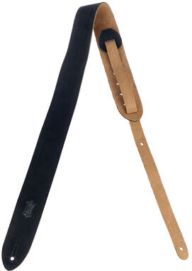"Levys Suede Strap 2"" BLK Noir"