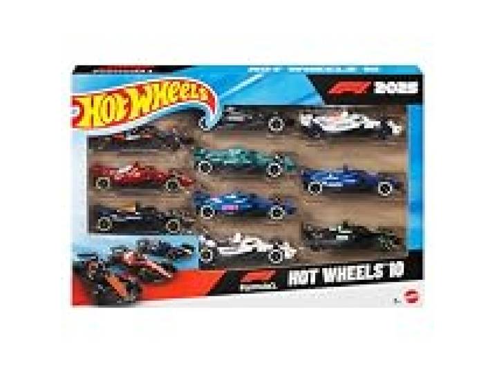 Hot Wheels Formule 1 2025 Coffret de 10