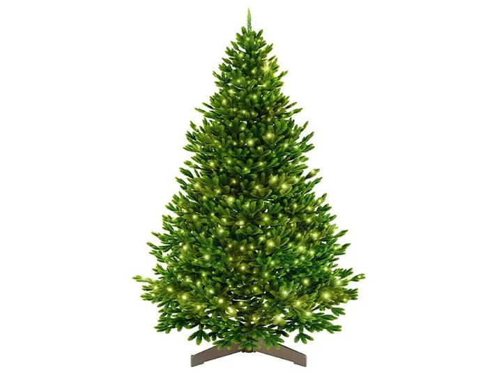 Kunstbaum Nordfichte mit LED 100cm