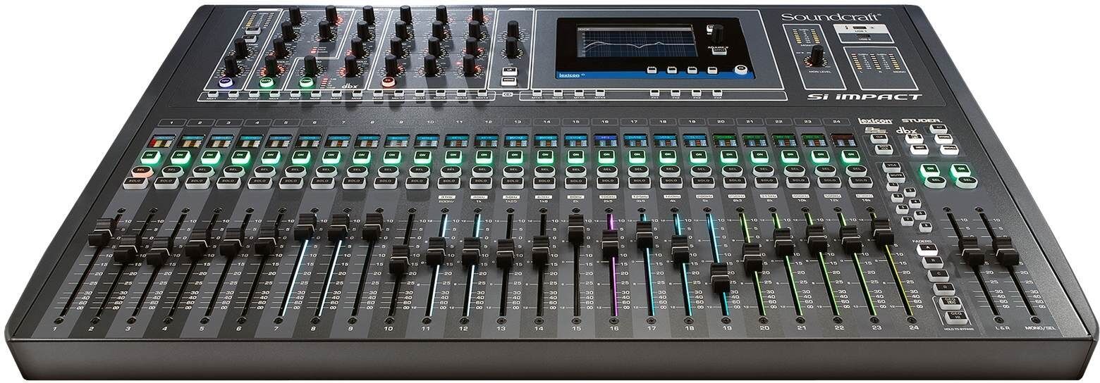 Soundcraft Si Impact - Digitaler Mixer Mit Recording-Interface Und Ipad Steuerung