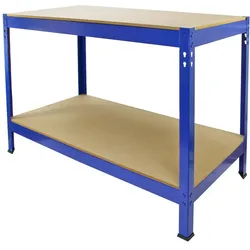 Werkbank Q-Rax 120cm x 90cm x 60cm Blau