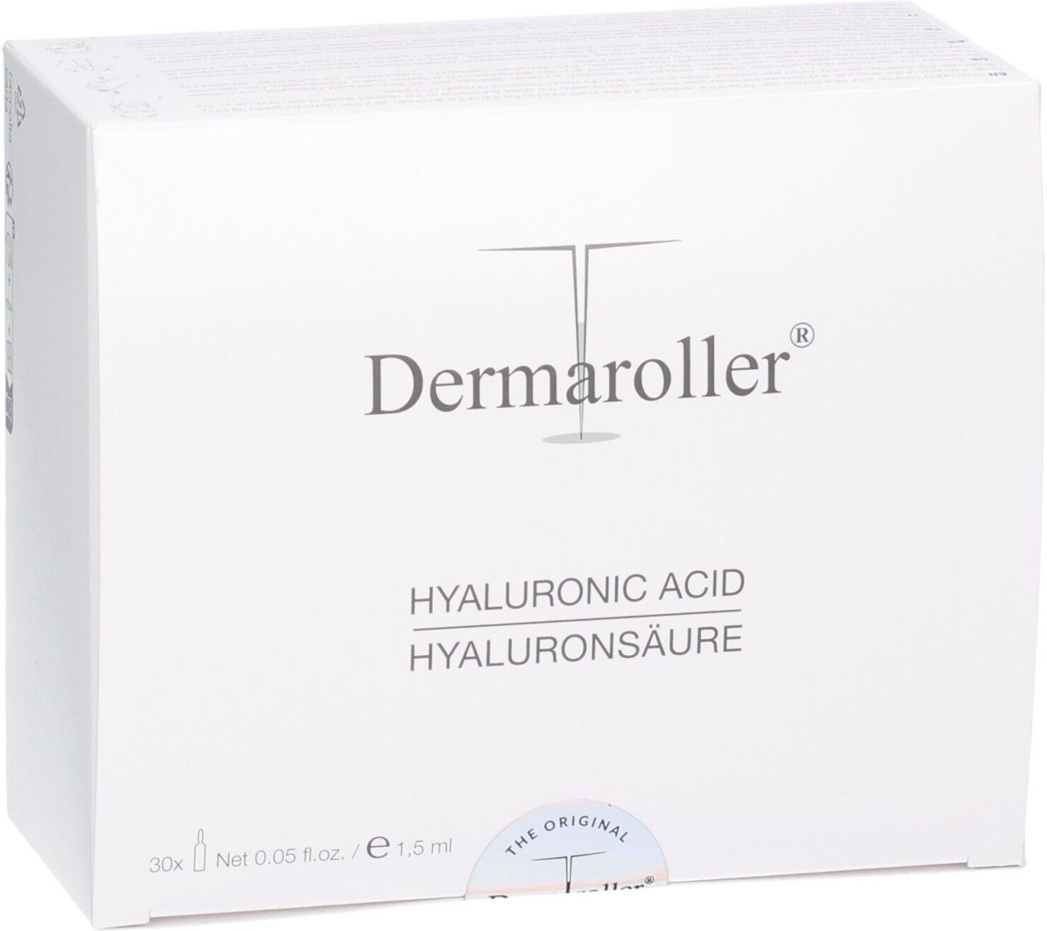 Dermaroller Hyaluronsäure 0,69% Ampullen 30x1,5 ml