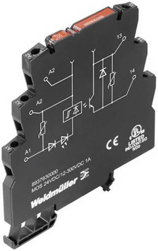 Weidmüller Halbleiterrelais 8937920000 0.1A Schaltspannung (max.): 24 V/DC 1St.