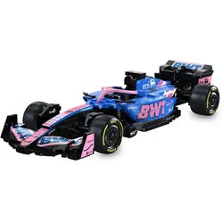 JAMARA-402928 CaDA BWT Alpine Formula OneTM Team A525 1:24 blau Bricks