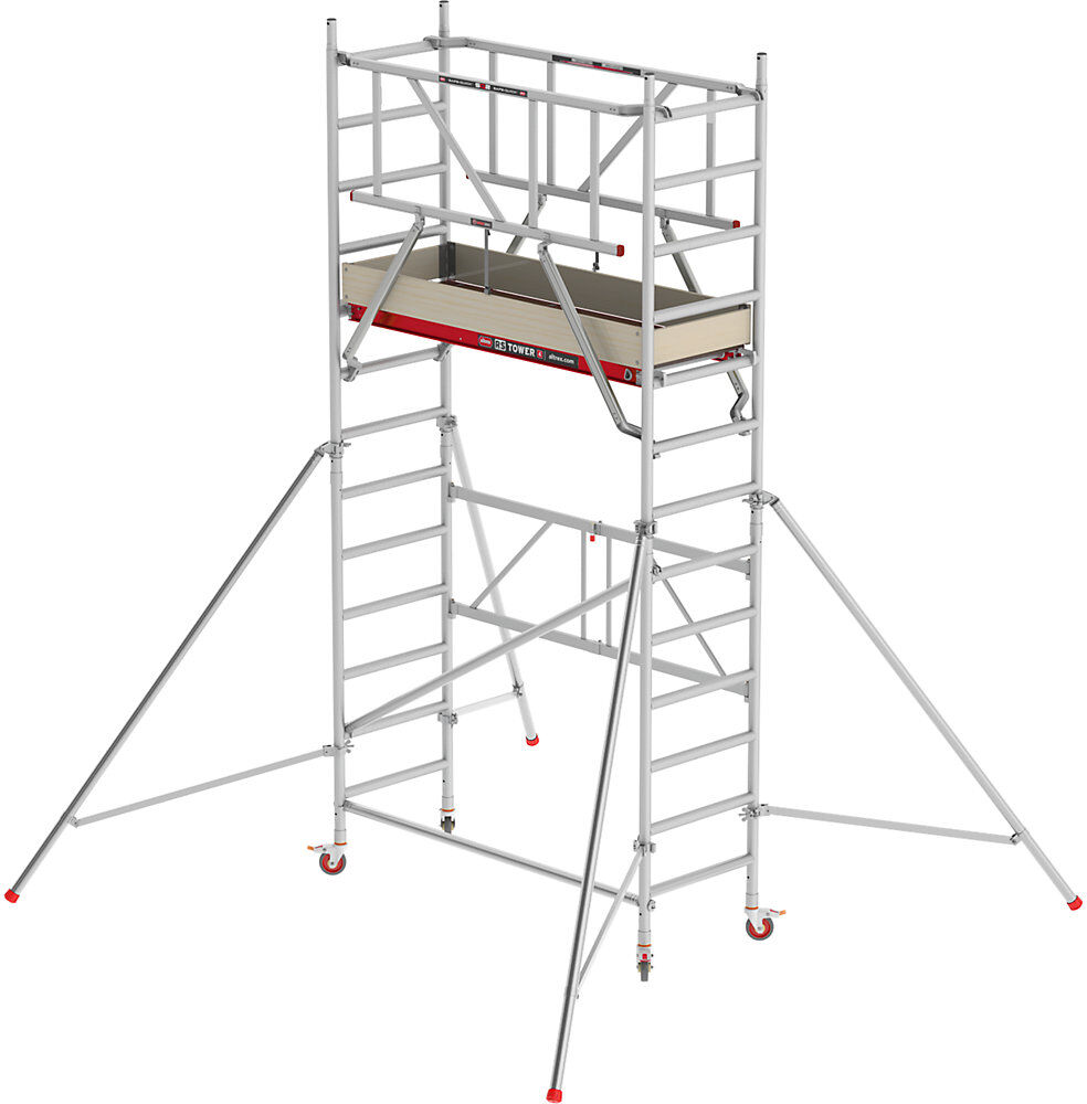 Zimmergerüst RS 44-POWER, Holzplattform, Länge 1,85 m, Arbeitshöhe 4,70 m Altrex