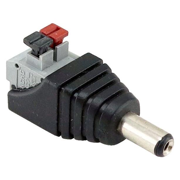 Xtend Solarmi XtendLan Napájecí redukce jack/svorkovnice - JACK 5,5/2,1mm (k zařízení) na rychlosvorku (Solarstecker) (ZPSCREW21E)