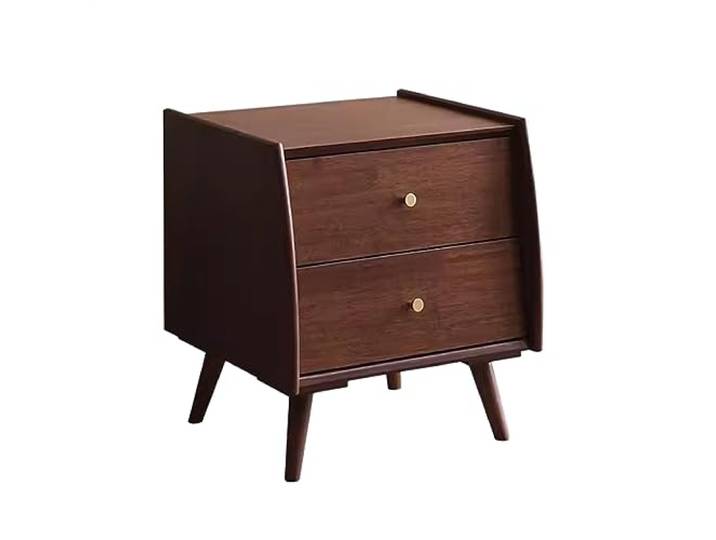 YANG11FAN Vielseitig Nachttisch aus Holz for Zuhause, Schlafzimmer(Bruin)