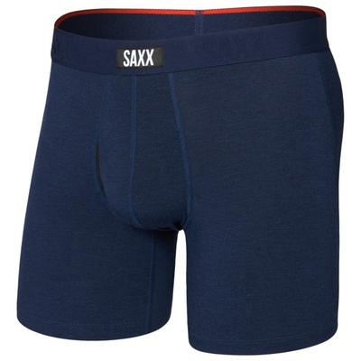 Saxx - Vibe Xtra Boxer Brief Fly - Kunstfaserunterwäsche Gr M blau