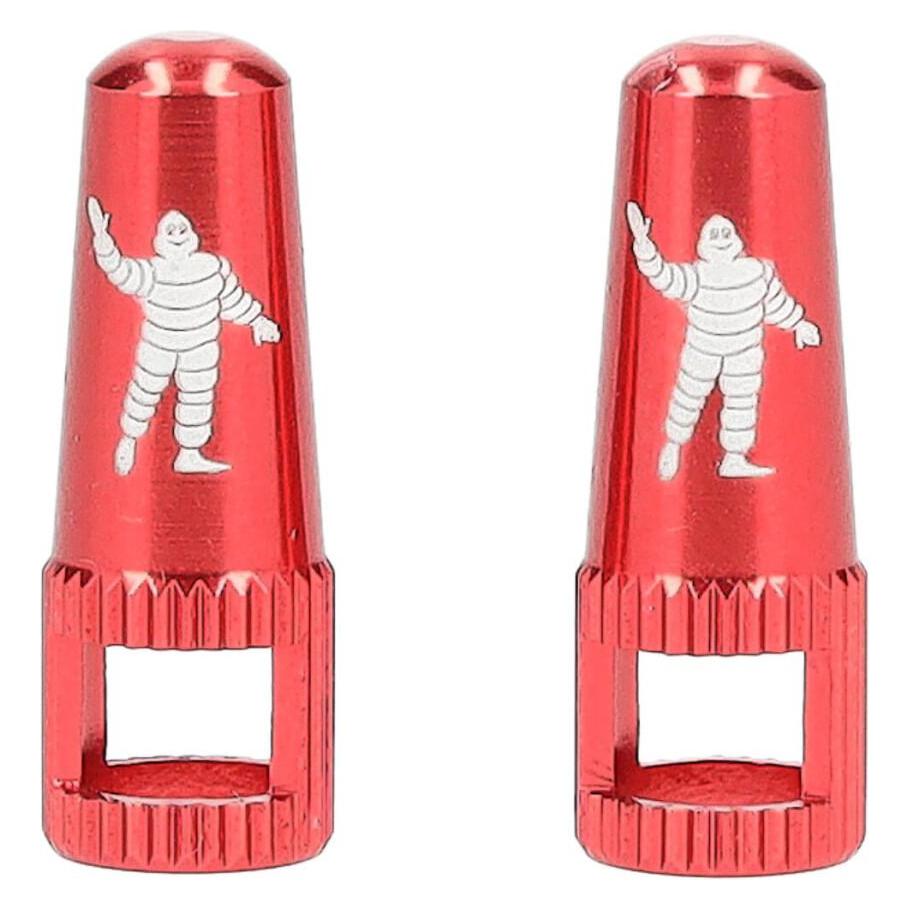 Michelin Ventilkappen Paar Rot (39179306)