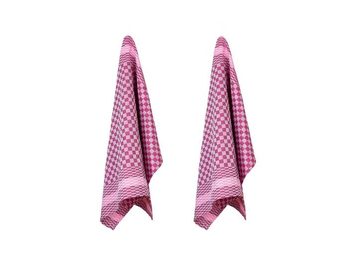 Geschirrtuch PAD Pit Reloaded, 50 x 70 cm, 2er Pack , pink (berry), B:50cm L:70cm, 100% Baumwolle, Geschirrtücher, Geschirrtuch