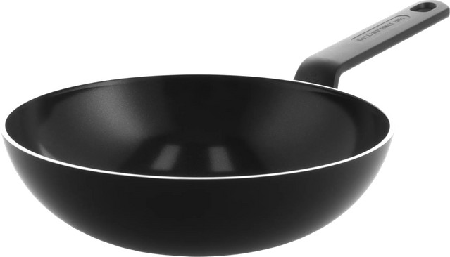 BK Infinity Open Wokpan 28 cm met PFAS-vrije keramische anti-aanbaklaag voor inductie