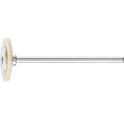 PFERD TOOLS Miniatur-Rundbürste RBU Borste weiß weiß - 43100307 - weiß